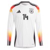 Original Fußballtrikot Deutschland Musiala 14 Heimtrikot EURO 2024 Langarm Für Herren